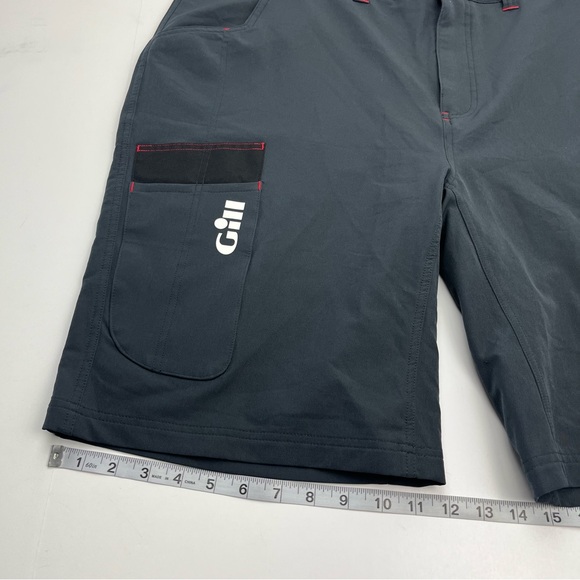 Gill‎ Men's Expedition Shorts Graphite Dark Grey Size XXL UPF50 Style FG12 - Picture 9 of 10